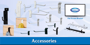 slat wall accessories for trade show displays