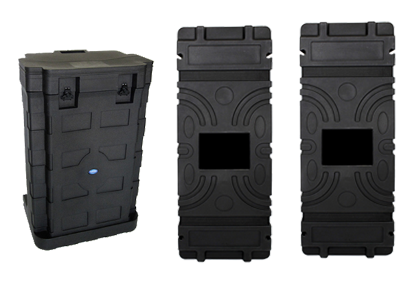 roto cases for trade show booth displays