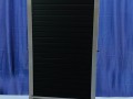 2 Tone Slat wall floor stand in Gray frame and black slat wall...mix and match any colors